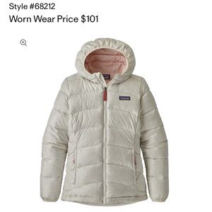 Patagonia Girls' Cream Down Sweater Hoody